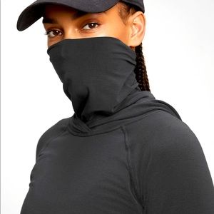 Hoodie with attached mask. Great for running. Size medium